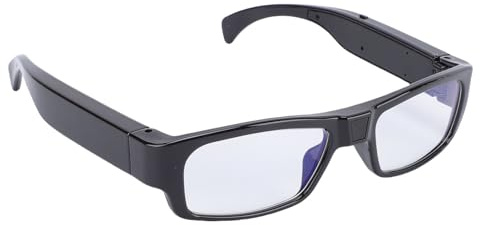 Oreilet Lunettes de Caméra, Caméra HD 1080p Lunettes D'enregistrement Vidéo Intelligentes Lunettes Portables pour Les Activités de Plein Air à Vélo