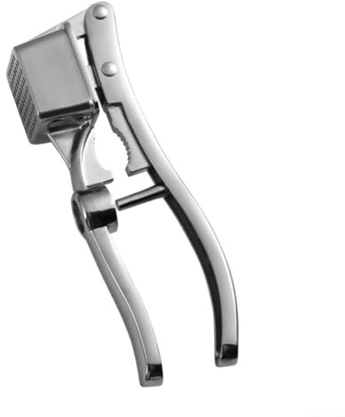 Gettimore Presse-ail 3 en 1 en alliage d'aluminium avec dénoyauteur de date et ouvre-noix pour cuisine