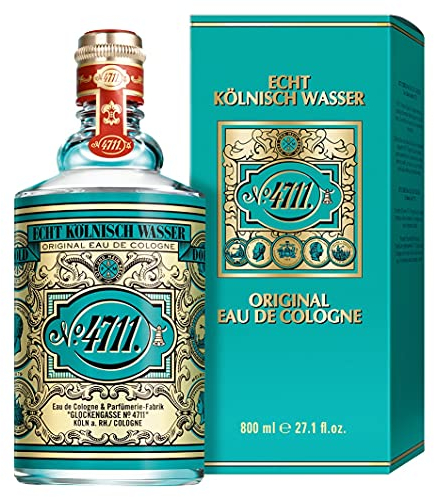 Acqua di Colonia 4711® originale | Eau de Cologne in bottiglia Molanus da 800 ml - Fragranza classica nell'iconico flacone - Profumo caratteristico - unisex - piacevole per corpo, mente e anima