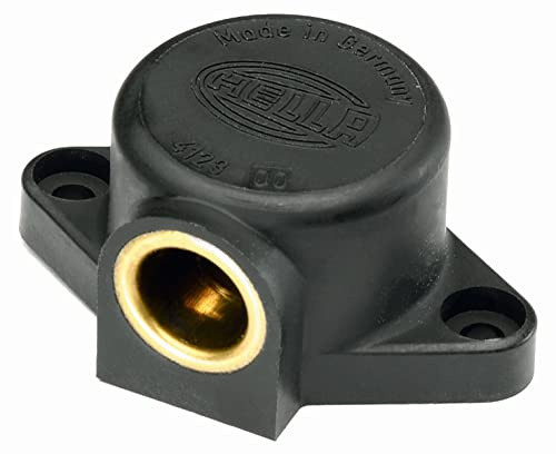 HELLA 8JB 004 123-002 Steckdose - Anbau - Stecker: Schraubkontakt - Kunststoffgehäuse - DIN/ISO: 4165