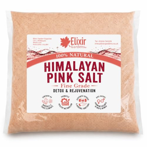 Elixir 100% Organic Fine Grade Himalayan Pink Salt | 4kg