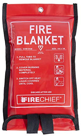 1m x 1m Soft Case Fire Blanket (Kitemarked)