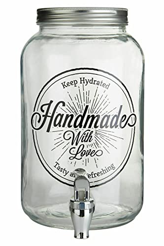 Maison by Premier - Glass Drinks Dispenser - 3500ml - Ideal for picnics and summer BBQs
