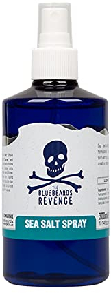 The Bluebeards Revenge, Vaporisateur de Sel de Mer pour Cheveux Bouclés - Ajoute Texture et Volume pour une Finition Mate Naturelle, Amical Vegan, 200 ml