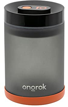 ONGROK Glass Storage Jar (800ml/2oz) with Vacuum Pump Technology, Air Proof Containers to Preserve Smell and Aroma