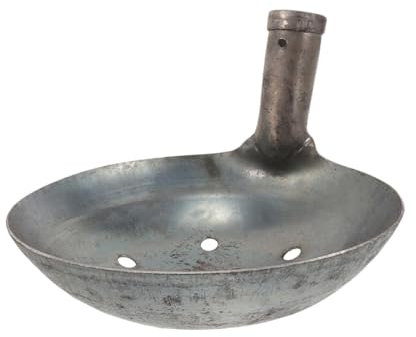 BESPORTBLE Metall-Schaufel Mit Robuste Schwerlast-dreckschaufel Für Garten Und Baustelle Wiederverwendbare Sieb-Schaufel Zum Reinigen Von Schlamm Und Abwasser Vertikale Eisenschaufel Für Entw