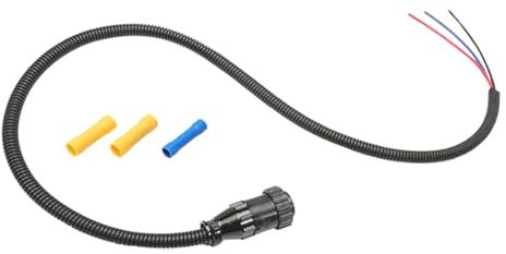 HUAJINGKEJI Juego de cables auxiliares de repuesto 187103A1 RE37651 86511459 AP459 de 3 pines para combinar tractores recogedores de algodón
