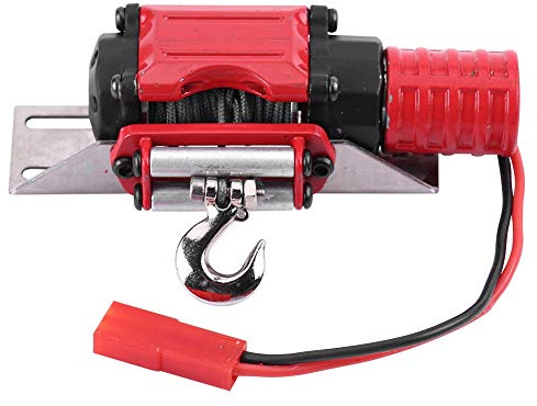 Cabrestante de Motor RC para Coche Trepador de Control Remoto a Escala 1/10 con Tornillos y Tuercas, Accesorio de Simulación para SCX10 (Estilo 1)