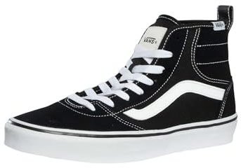 Vans Män Ashwood Hi Decon sneakers, Svart/Vit, 7 UK, Svart vit, 40.5 EU