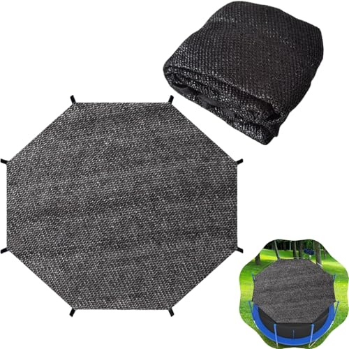 Housse D'ombrage de Trampoline, 244 305 366 427 cm, filet pare-soleil pour trampoline, poteau 8/6, outil de protection polyvalent pour anniversaire, pique-nique, jardin, accessoires pour trampoline
