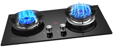 Gas Cookers,Automatic Flameout Device,With Timing Function,5.0KW Rated Power,for Balcony Home Pots Caravans Offices Camping(LPG)