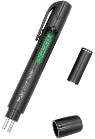 FUNOMOCYA Pluma de Prueba Líquido Frenos Portátil sin Batería Análisis Instantáneo Fluido Hidráulico para Coche Moto y Bicicleta Herramienta Diagnóstico Fácil