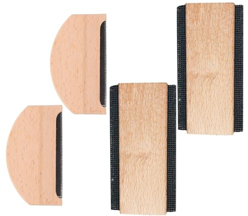 YOSADIER Spazzola Rimuovi Pelucchi in Legno per Maglioni, Levapelucchi Portatile per Lana e Cappotti, Pettine Anti-pilling Delicato per Indumenti, Adatto per Tessuti di Cashmere