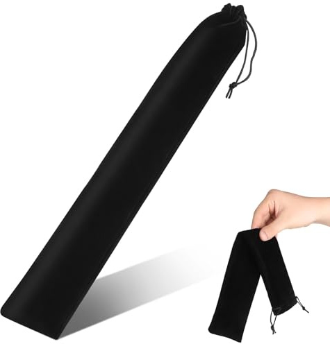 ABOOFAN Bolsa para Flauta Dulce y Protección contra Polvo de 10 Pulgadas con Cordón, Bolsa de Almacenamiento Portátil de Tela Resistente para Músicos y Equipo Musical