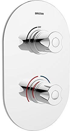Bristan AR3 SHCVO C Artisan Recessed Thermostatic Dual Control Shower Valve - Chrome