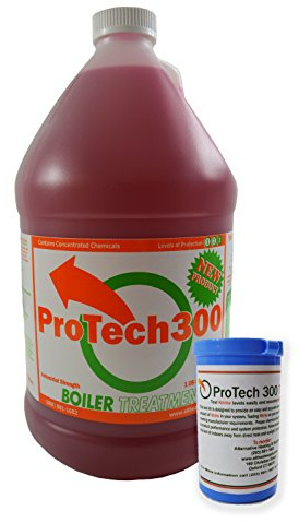 ProTech 300 & ProTech 300 Water Treatment Test Kit with Rust Inhibitor for Outdoor Wood Boiler