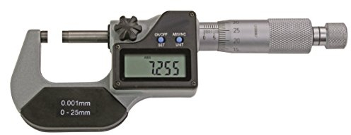 CNC QUALITÄT Digital Bügelmessschraube Messbereich 0-25 mm - DIN 863