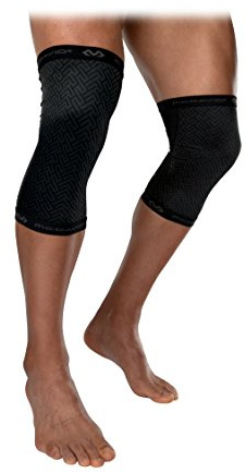 McDavid Crossfit Knee Wraps with Two Layers Compression Knee Sleeves for Powerlifting and X Fitness - Provides Support and Compression for Men and Women (1 Pair)