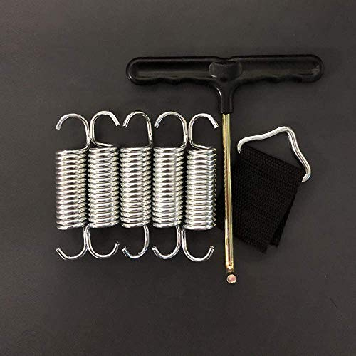 Trampolinfeder (87, 100, 120, 140, 165 mm) Federersatzfeder, Trampolinzubehör, Trampolin-Dreiecksschnalle (87)