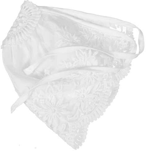 Amosfun 1pc Baby Mädchen Sonnenhut aus leichtem Lace, Winddicht mit Kordelzug - Eleganter Sommerhut für Kleinkinder