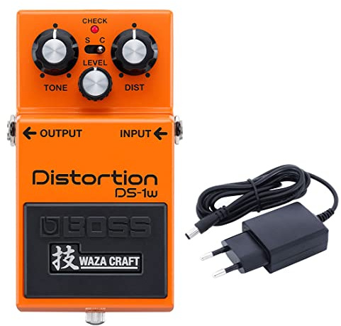 Boss DS-1w Distortion Waza Edition Effekt-Pedal + keepdrum Netzteil
