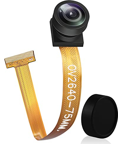 CHRI OV2640 Kamera Modul 160° Weitwinkelobjektiv OV2640 Fischaugenobjektiv 2 Megapixel Sensor unterstützt YUV RGB JPEG für ESP32 Cam T-Kamera