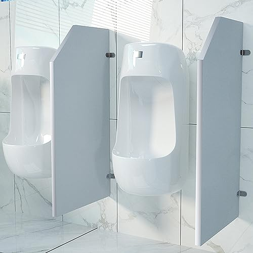 VOLDAX Urinal Trennwand, Urinal-Toilettentrennwand, Herren-Urinal-Schallwand, Urinal-Toilettentrennwand, wandmontierter Raumtrenner, für Heimbüro, Restaurant, Hotel, 90 cm (Size : 1PCS)