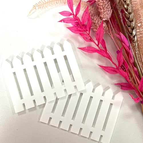 Fence Cake Topper Picket Fence for Farm Theme Cake