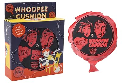 CGB Giftware | Traditional Toy Co. Self Inflating Whoopee Cushion | Novelty Toy | Retro Toy | Secret Santa | Humour Gift | Practical Joke | GB07142