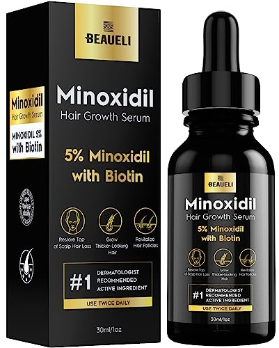 5% Minoxidil for Men & Women Hair Growth Serum, Beard Growth Oil 1oz 1pcs