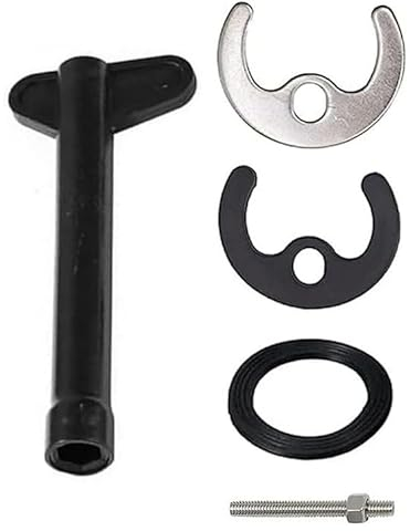 Wasserhahn Befestigung Zubehör,Befestigung Armatur,Dichtung Armatur Waschbecken,Einloch Montageset,Spülbeckenarmaturen Schraubsystem,Einlochmischbatterie Mit Schrauben,Mit Schraubenschlüssel,Kiuiom