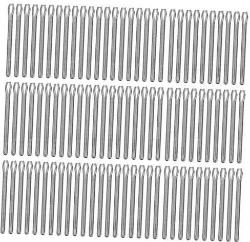 AOKWAWALIY 1000pcs Watch Repair Tools Stainless Strap Tool Stainless Watchband Cotter Pin Watch Repair Accessories Strap Splits Pin Link Cotter Pin Assortment Watches Silver Stainless Steel
