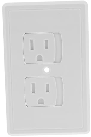 Cache-prises de Sécurité Garçon et Filles Blanc en Abs | Installation Facile et Amovible, Protection pour Prise de Courant, Lot Pratique pour Usage Domestique