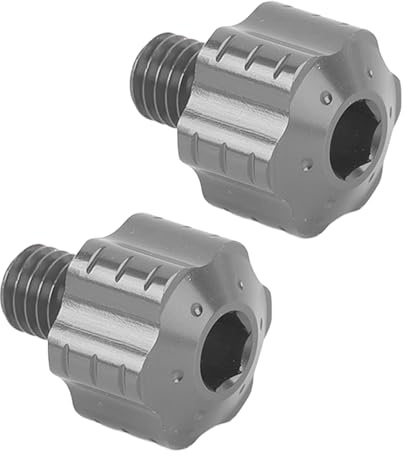 Motorrad Spiegel Adapter Schrauben Aluminium Legierung Anodiert 8mm 2 Stück Für Motorradspiegel Mit Titan Compatible with