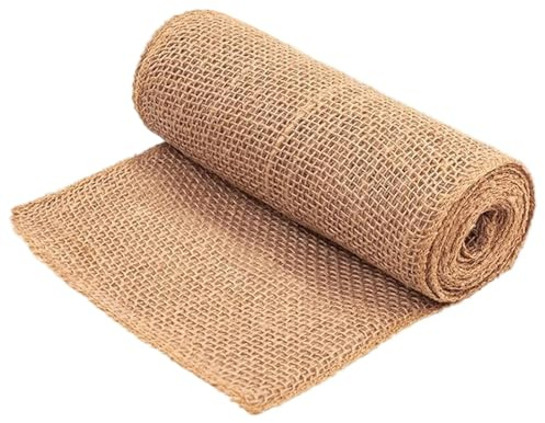 Natürlicher Juteverband – Sackleinen-Stammschutzhülle, Winter-Frostschutz, Baumrindenabdeckung, Pflanzenschutz-Isolator | Natürliches Jute-Bandage-Sackleinenmaterial für die Garten- und Landschaftsges