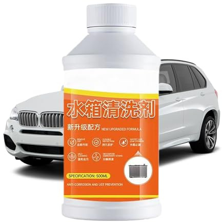 Nettoyant Interne Pour Radiateur | Nettoyant Décapant De Précision 500ml | Rinçage pour radiateur d'automobile | pour atelier automobile, blocs moteur à noyau métallique, culasses, joints,