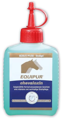 Equipur - chevaloxin | 200 ml | Pflegeprodukt für Pferde | Intensive Strahlpflege