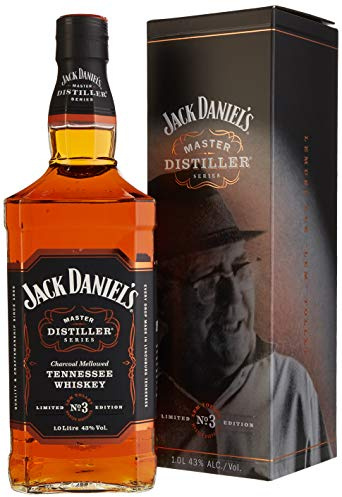 Jack Daniel's Master Distiller No. 3 Limited Edition 1l Geschenkbox-43% | Master Distiller No. 3 in Geschenkbox; für Sammler & Whiskey-Enthusiasten; charaktervoller Tennessee Whiskey