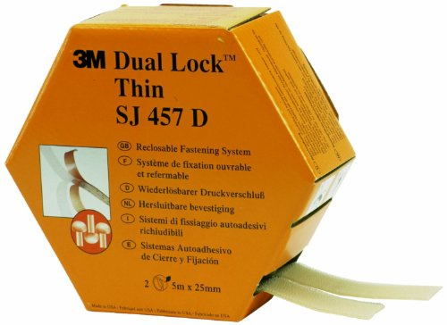 3M SJ 457 D Dual Lock Flexibler Druckverschluss, Farbe: Transluzent