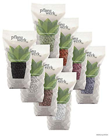 Pflanzwerk® Pflanzkübel Dekosteine *Mineral Granulat - 2 Liter - PINK* Zierkies Dekoration für alle Blumentöpfe & Blumenkübel *100% ÖKOLOGISCH* *FARBINTENSIV* *Made IN Germany*