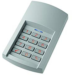 Hörmann Radio Code Switch RCT 3b (for Door Operators, Illuminated Keys, Frequency 433 MHz Bi-Secur, Hand Transmitter for Gates) 4510439, Multicoloured