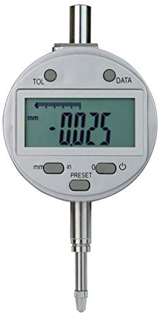 CNC QUALITÄT Digital- Messuhr 12,7 mm Messbereich - Ablesung 0,001 mm - Staubschutz und Wasserschutz nach IP65