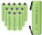 CITYORK Baterías AA recargables de 1,2 V NiMH 2200 mAh con pestañas, alta capacidad y diseñadas para paquetes de baterías, paquete de 12 (12 unidades)
