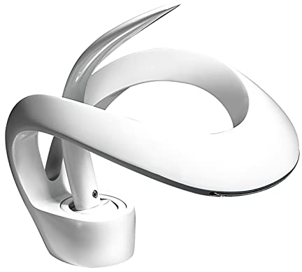 SJQKA Wasserfall Wasserhahn Weiß,waschtischarmatur Wasserfall,wasserhahn Bad Wasserfall,wasserhahn Wasserfall Aus Erstklassigem Messing,wasserhahn Bad (Weiß)