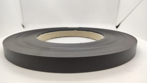 bricoleva.it Rolle für Holz, erhältlich in mehreren Farben, aus ABS, für Möbel, 50 Meter, Dicke 1 mm, Kanten nicht geklebt, schwarz, Höhe 22 mm