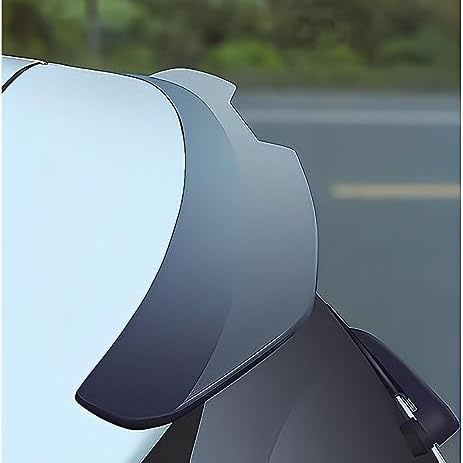 Aileron Arrière Voiture pour Mini Hatch R50 R56 F55 F56 JCW/One/One D/Cooper/S 2001-2024, ABS Aileron Coffre Voiture Becquets Arrière Ailes Becquet Réglage Becquet Toit Modification Accessoires