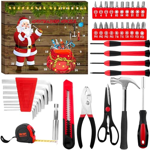 Belloxis Adventskalender Werkzeug Adventskalender 2026 Männer Werkzeug 2026 Männer Advent Calendar Herren Weihnachtskalender