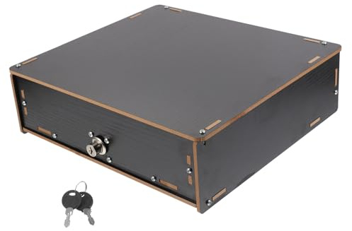 HONMEET Cassetto Portadenaro in Legno Di Capacità Vassoio Portadenaro Multi-griglia Per Ristorante E Panetteria