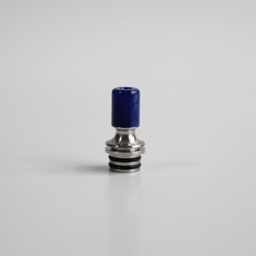 WratryParts Embout buccal universel de rechange 510 pour atomiseur 510 Tank RTA (bleu argenté)