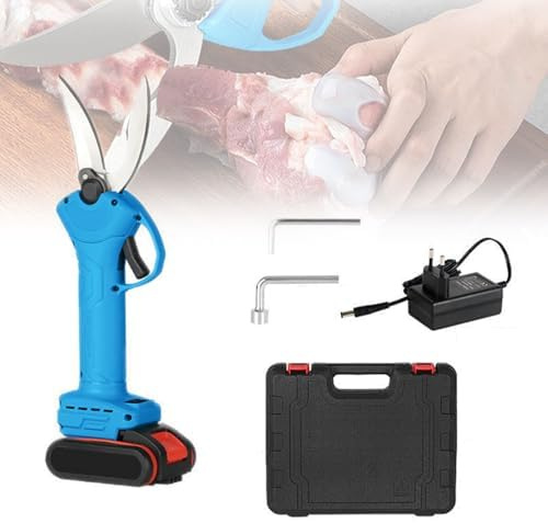 Forbici Per Ossa Portatili, Forbici Da Cucina Elettriche Senza Fili Con Batteria Da 7500 MAh, Rilegatura In Acciaio Inossidabile, Doppia Protezione Di Sicurezza, Per Alimenti, Pollame, Rapaci, Granchi